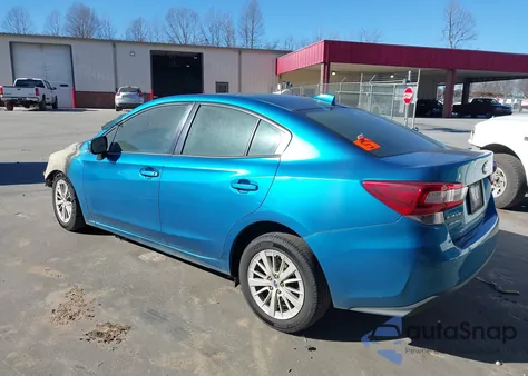 2017 Subaru Impreza 2.0I Premium z USA, uszkodzony, nr VIN 4S3GKAD64H3625556